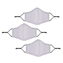 Load image into Gallery viewer, SoundHealth&Wellness Reusable Face Masks - Machine Washable Cloth - Light Gray